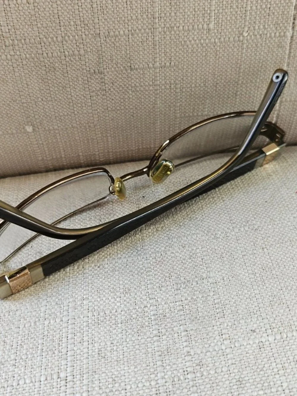 Coach Women Eyeglasses Frame Dark Olive Tone Eyewear Full Rim metal Glasses